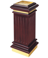 歐式座地垃圾桶HT-SN088