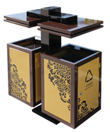 景區(qū)分類果皮箱HT-GZ5620