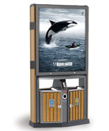 萬德福景區(qū)分類垃圾桶(基本型)HT-WDF102