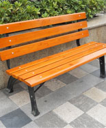 靠背新款防腐木休閑椅HT-XXY346