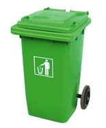 240L塑料垃圾桶(多色)HT-SL240M