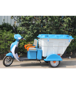 人力輕運(yùn)電動(dòng)環(huán)保垃圾車HT-C50C