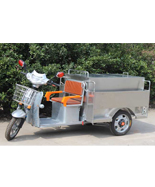 人力輕運(yùn)電動(dòng)不銹鋼三輪環(huán)保車HT-C50G