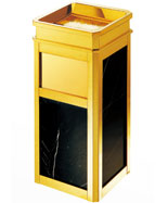 扁水晶座地室內(nèi)垃圾桶HT-SN005