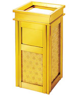 四菱角座地方形垃圾桶HT-SN017