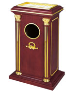 羅馬柱煙灰室內(nèi)垃圾桶HT-SN086