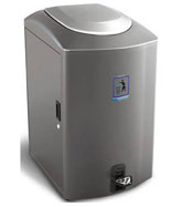 德瀾仕腳踏式開蓋鋼制垃圾桶HT-WDF3333