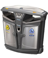 萬德福不銹鋼垃圾桶HT-WDF300