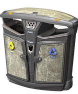 德瀾仕大理石紋垃圾桶HT-WDF500