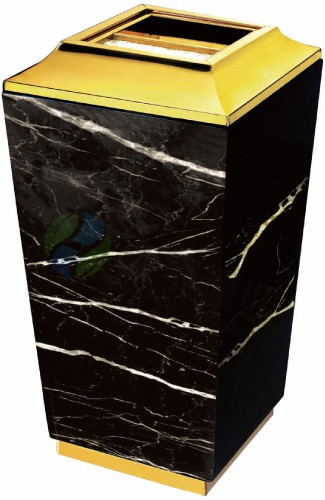 酒店全石座地垃圾桶