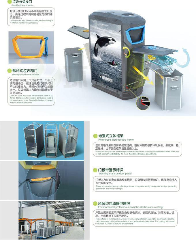 德瀾仕分類廣告垃圾桶 德瀾仕分類廣告垃圾桶