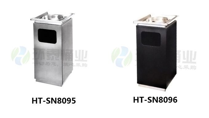 方形不銹鋼室內(nèi)垃圾桶