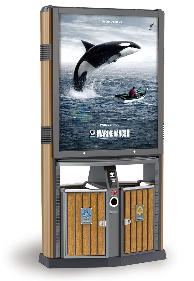 萬德福景區(qū)分類垃圾桶