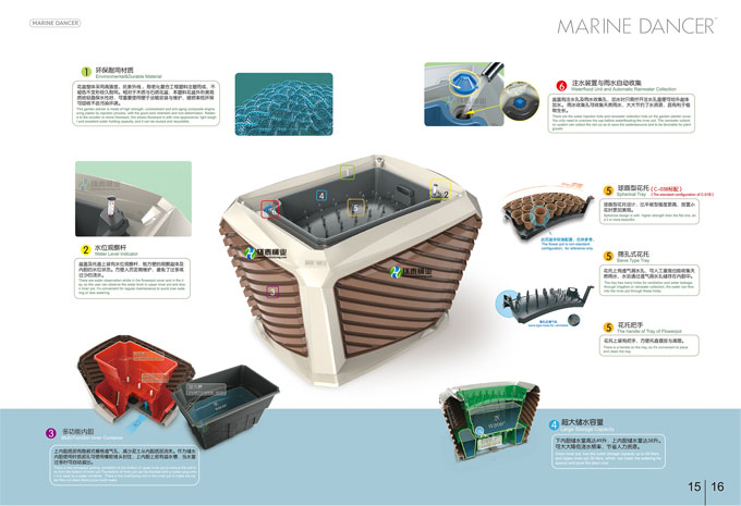 后現(xiàn)代主義花盆