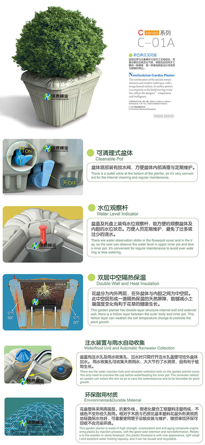 新古典主義花盆