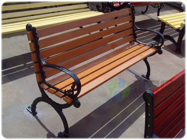 有靠背室外鑄鐵休閑椅子