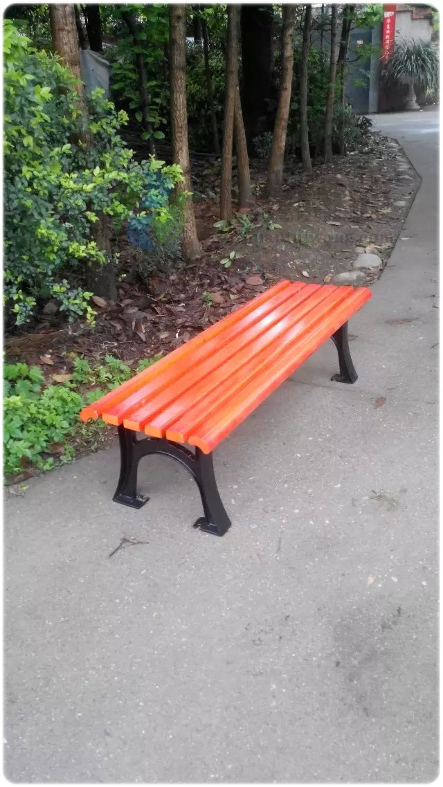 無靠背鑄鐵腳休閑凳