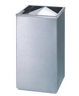 不銹鋼室內(nèi)推蓋式垃圾桶HT-SN8093