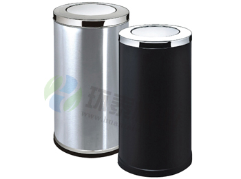 港式不銹鋼烤漆室內(nèi)垃圾桶