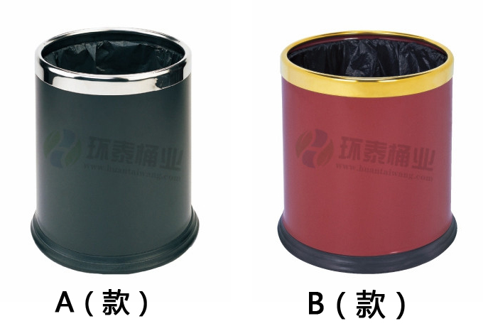 黑色雙層室內(nèi)垃圾桶