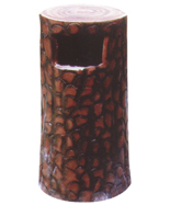 樹樁造型玻璃鋼垃圾桶HT-BLG2030