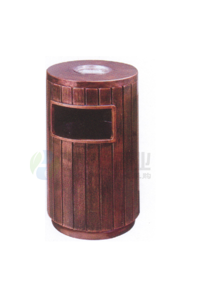 帶煙灰缸玻璃鋼垃圾桶