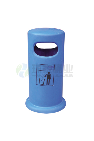 圓柱形玻璃鋼垃圾桶