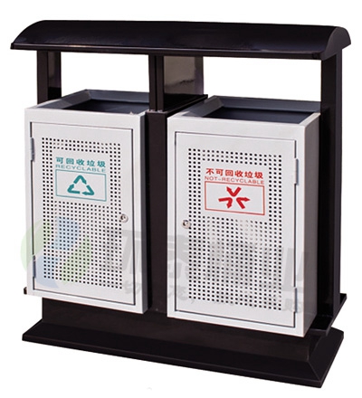 雙側投口坐地式沖孔分類垃圾桶.jpg