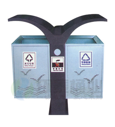 雙翼沖孔分類(lèi)垃圾桶