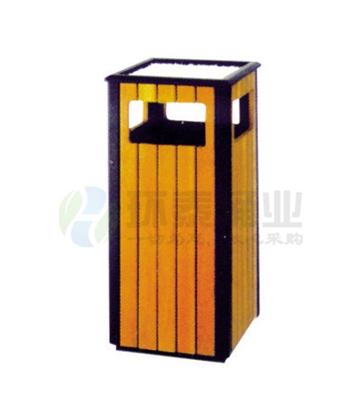 方形戶外鋼木果皮箱