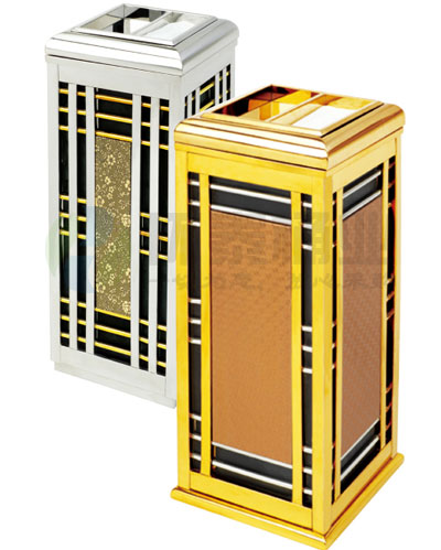 方形鈦金室內(nèi)垃圾桶