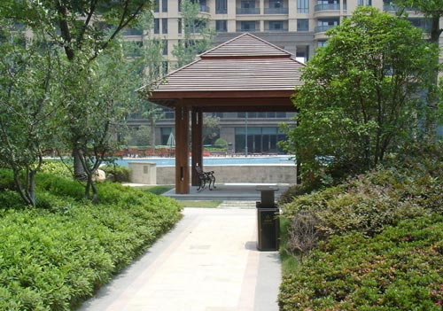 公園椅子與垃圾桶的安置方法 公園椅子與垃圾桶的安置方法