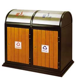2012年銷量最大鋼木垃圾桶
