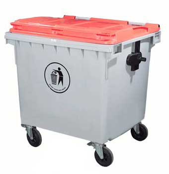 2013大容量移動塑料垃圾桶