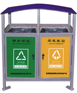 雙色牛奶盒環(huán)保材質(zhì)分類(lèi)垃圾筒