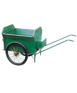 敞口式手推垃圾清運車HT-LJC105