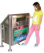 不銹鋼戶外分類垃圾箱HT-BXG610