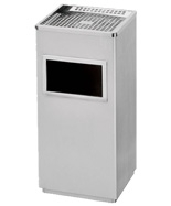 正方形麗格不銹鋼垃圾桶HT-BXG8177