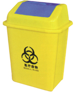 20L醫(yī)療推蓋塑料垃圾桶HT-SL3130